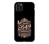 Chapter 64 Fabulous Since 1962 Floral 64th Birthday Women Coque pour iPhone 11 Pro Max