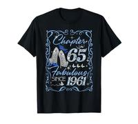 Chapter 65 Fabulous EST 1961 65th Birthday Queen Diamond T-Shirt