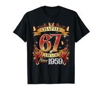 Chapter 67 Fabulous Since 1959 67th Birthday Women Girls T-Shirt