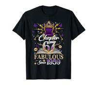 Chapter 67 Fabulous Since 1959 67th Birthday Women Girls T-Shirt