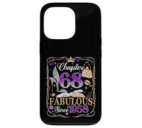 Chapter 68 Fabulous Since 1958 High Heel 68th Birthday Women Coque pour iPhone 13 Pro
