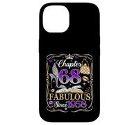Chapter 68 Fabulous Since 1958 High Heel 68th Birthday Women Coque pour iPhone 14