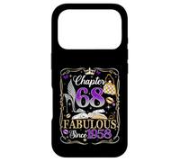 Chapter 68 Fabulous Since 1958 High Heel 68th Birthday Women Coque pour iPhone 17 Pro