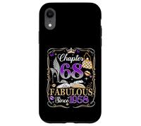 Chapter 68 Fabulous Since 1958 High Heel 68th Birthday Women Coque pour iPhone XR