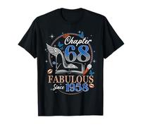 Chapter 68 Fabulous Since 1958 High Heel 68th Birthday Women T-Shirt