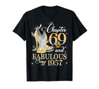 Chapter 69 Fabulous EST 1957 69th Birthday Queen Diamond T-Shirt