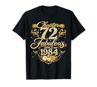Chapter 72 Fabulous Since 1954 Floral 72nd Birthday Women T-Shirt