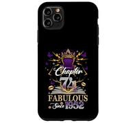 Chapter 74 Fabulous Since 1952 74th Birthday Women Girls Coque pour iPhone 11 Pro Max