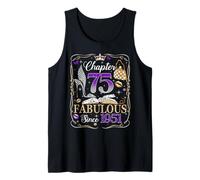 Chapter 75 Fabulous Since 1951 High Heel 75th Birthday Women Débardeur