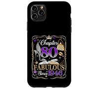 Chapter 80 Fabulous Since 1946 High Heel 80th Birthday Women Coque pour iPhone 11 Pro Max