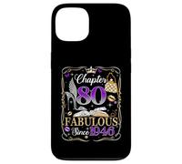 Chapter 80 Fabulous Since 1946 High Heel 80th Birthday Women Coque pour iPhone 13