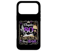 Chapter 80 Fabulous Since 1946 High Heel 80th Birthday Women Coque pour iPhone 17 Pro Max