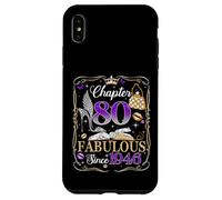 Chapter 80 Fabulous Since 1946 High Heel 80th Birthday Women Coque pour iPhone XS Max