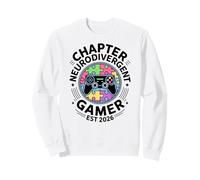 Chapter Neurodivergent Gamer Est COM Sensibilisation à l'Autisme Jeu Sweatshirt