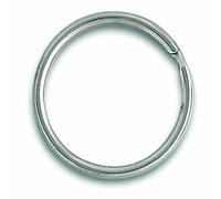 Chapuis 1140/16N Lot de 100 anneaux brises acier cémente nickelé Diamètre intérieur 30 mm