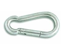 Chapuis 120/50Z 10 Mousquetons pompier acier zingue D 5 mm L 50 mm