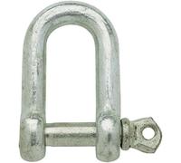Chapuis 330/20Z Manilles Droite Acier Zingué Charge de Travail Indicative/Axe, Gris, 20/36 mm