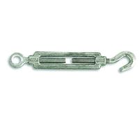 Chapuis 340/16Z Tendeur Œil/Crochet Acier Zingué Charge de Travail Indicative pour Câble, Gris, Ø 16 mm