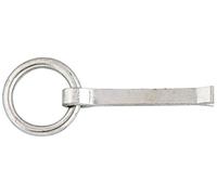 Chapuis 430/10X35Z Anneau scellement acier zingue 300 kg Diamètre intérieur 50 mm L 35 mm