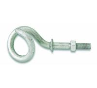 Chapuis 455/14X120Z Crochet gymnase à vis acier zingue D 14 mm L 120 mm