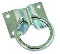 Chapuis 890G7Z Platine avec Anneau, Gris, 70 x 45 mm