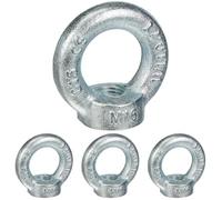 Chapuis, Anneau de levage femelle, Acier C15, M16, Charge de travail indicative 700 kg, Anneau Femelle utilisé pour le levage, Charge de travail importante, Utilisation professionnelle (Lot de 4)