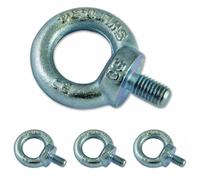 Chapuis, Anneau de levage mâle, Acier C15, M10, Charge de travail indicative 230 kg, Anneau Mâle utilisé pour le Levage, Charge de travail importante, Utilisation professionnelle (Lot de 4)