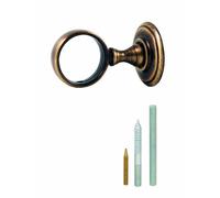 Chapuis AR1 Anneau laiton patiné verni - diamètre intérieur : 35 mm - Pour corde diamètre 32mm