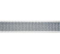 Chapuis B/GR225 Sangle Polypropylène pour volet roulant 265 kg largeur 18 mm bobine de 25 m Gris/Blanc