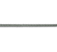Chapuis BC13 Câble gainé Pvc Acier galvanisé 30 kg Diamètre 1/2 mm bobine de 100 m Gris