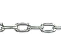 Chapuis BF3 Bobine de Chaîne soudée forçat en Acier Zingué 56 kg Ø 3 mm x 25 m