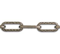 Chapuis BL10 Chaîne Lustrerie Décoration Fil Acier Charge de Travail Indicative, Marron, 25 m/Ø 2 mm