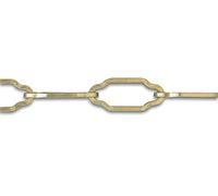 Chapuis BL36 Chaîne Lustrerie Décoration Fil Acier Charge de Travail Indicative, Dore, 25 m/Ø 2 mm