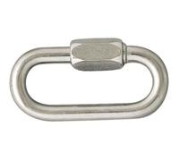 CHAPUIS - Blister de 2 Maillons jonction acier zingué pour chaîne Ø5mm 280kg