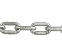 Chapuis BS7 Bobine de Chaîne soudée maille courte en Acier Zingué 225 kg Ø 7 mm x 25 m