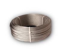 Chapuis - Câble de levage - Acier dur galvanisé - Charge de travail indicative 105 kg - Diamètre 3 mm - Longueur 100 m