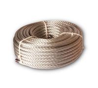 Chapuis - Câble de Traction Non Gainé - Acier Dur Galvanisé - Charge de Travail Indicative 697 kg - Diamètre 8 mm - Longueur 50 m - Levage et Remorquage