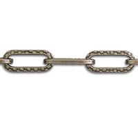 Chapuis, Chaîne lustrerie-décoration, Fil acier martelé bronzé, Charge de travail indicative 32 kg, Diam. 4 mm, Bobine de 12 m, Lustrerie, Fil Torsadé Pour Un Aspect Décoratif, Décoratif, Décoration