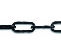 chaîne lustrerie-décoration - fil acier torsadé noir - charge de travail indicative 10 kg - ø 2,2 mm x 1,5 m Noir