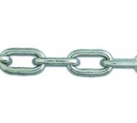 chaîne soudée maille courte - acier zingué - charge de travail indicative 20 kg - ø 2 mm x 2,5 m