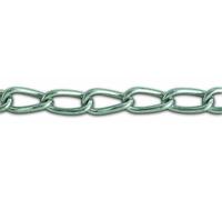 LVBG1 Chaîne soudée torse acier zingue 24 kg D 2 mm L 2,5 m