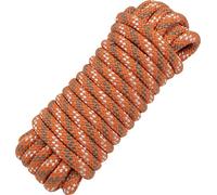Chapuis - Corde Polypropylène/Polyamide Tressée - Résistance à la Rupture Indicative 1000 kg - Diamètre 10 mm - Longueur 7,5 m - Loisirs et Jardinage - Orange