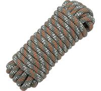 Chapuis - Corde Polypropylène/Polyamide Tressée - Résistance à la Rupture Indicative 1000 kg - Diamètre 10 mm - Longueur 7,5 m - Loisirs et Jardinage - Gris