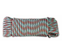 Chapuis - Corde Polypropylène / Polyamide Tressée - Résistance à la Rupture Indicative 450 kg - Diamètre 6 mm - Longueur 15 m - Loisirs et Jardinage - Gris