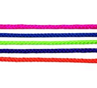 Chapuis - Corde Polypropylène / Polyester Tressée - Matière Synthétique - Diamètre 4 mm - Longueur 20 m - pour les Loisirs et le Jardinage - Coloris Assortis