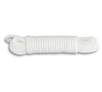 Chapuis - Corde Polypropylène Tressée - Synthétique - Résistance à la Rupture Indicative 290 kg - Diamètre 5 mm - Longueur 10 m - Loisirs et Jardinage - Blanc