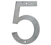 Chapuis CPAP5 Numéro à Peindre 5 Police Arial Acier, Gris, 6 cm