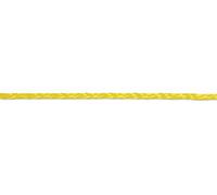 Chapuis DC40J Bobine de Corde en Polypropylène Tressée 200 kg Ø 4 mm x 100 m Jaune