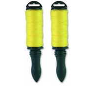 Chapuis DFJN Dérouleur Ficelle polypropylène Fluo D 1,45 mm L 50 m Jaune (Lot de 2)