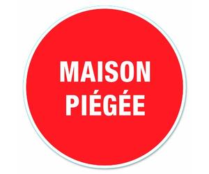 Chapuis DS16 Disque pvc adhésif D170 mm Maison piégée